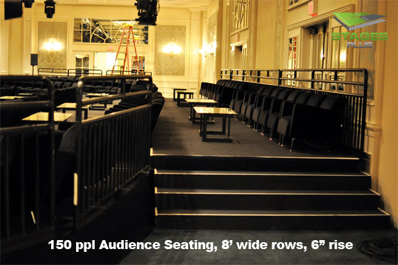 audience seating risers