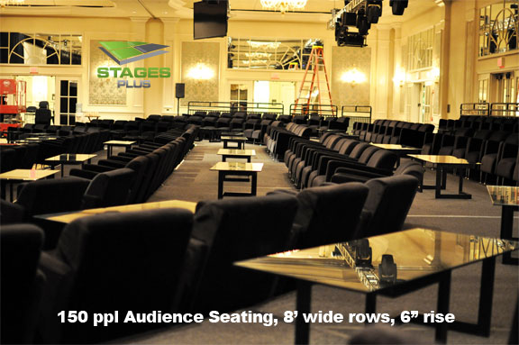 audience seating risers