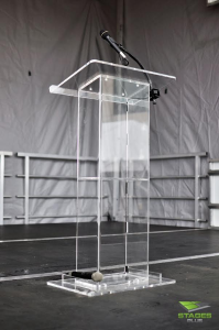 podium acrylic rental orlando stages plus