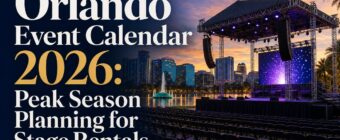 Orlando Event Calendar 2026: Peak Season Planning for Stage Rentals - Featured image