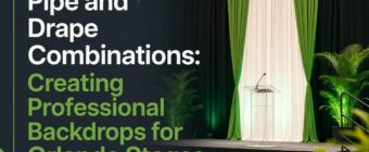 Pipe and Drape Combinations: Creating Professional Backdrops for Orlando Stages - Featured image